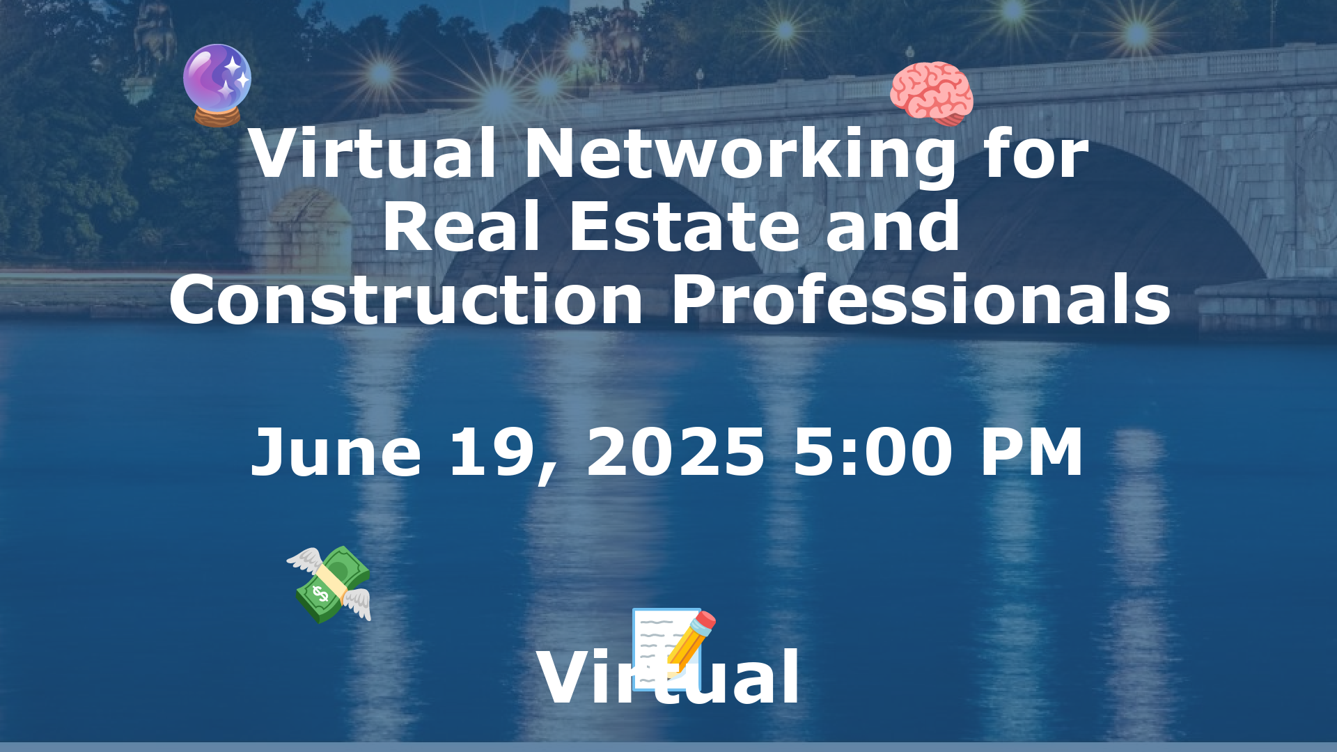Virtual Networking for Real Estate and Construction Professionals event image